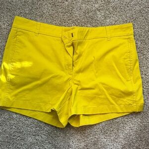 J. Crew Bright Yellow Women's Bermudas